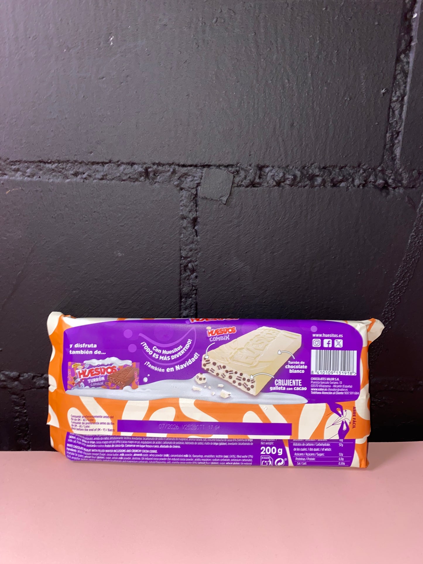 Turron Huesitos Weisse Schokolade