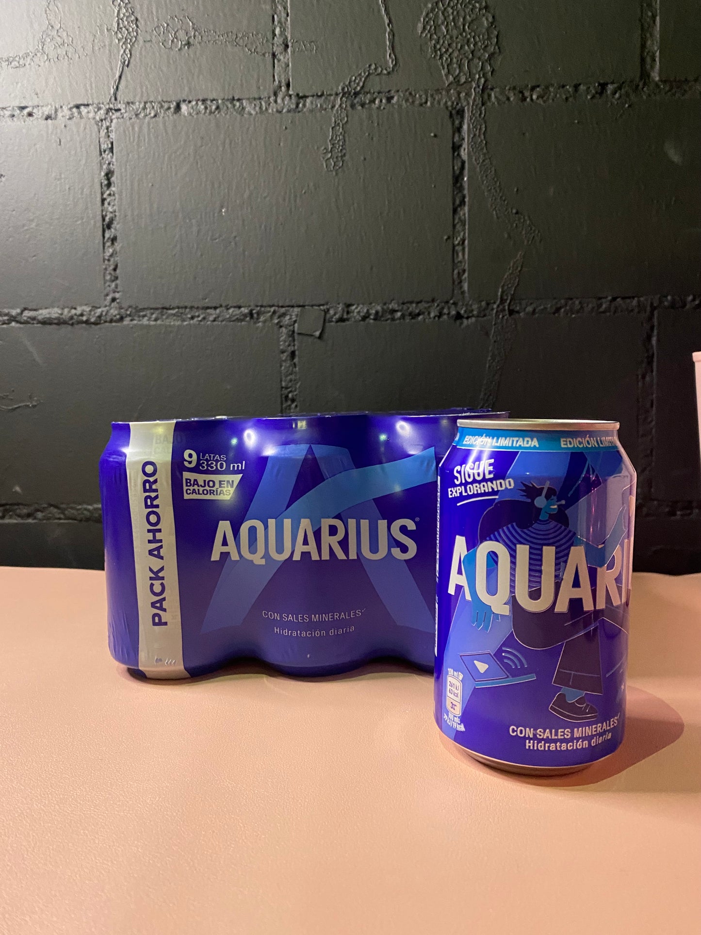 Pack Aquarius Zitrone 9x330ml