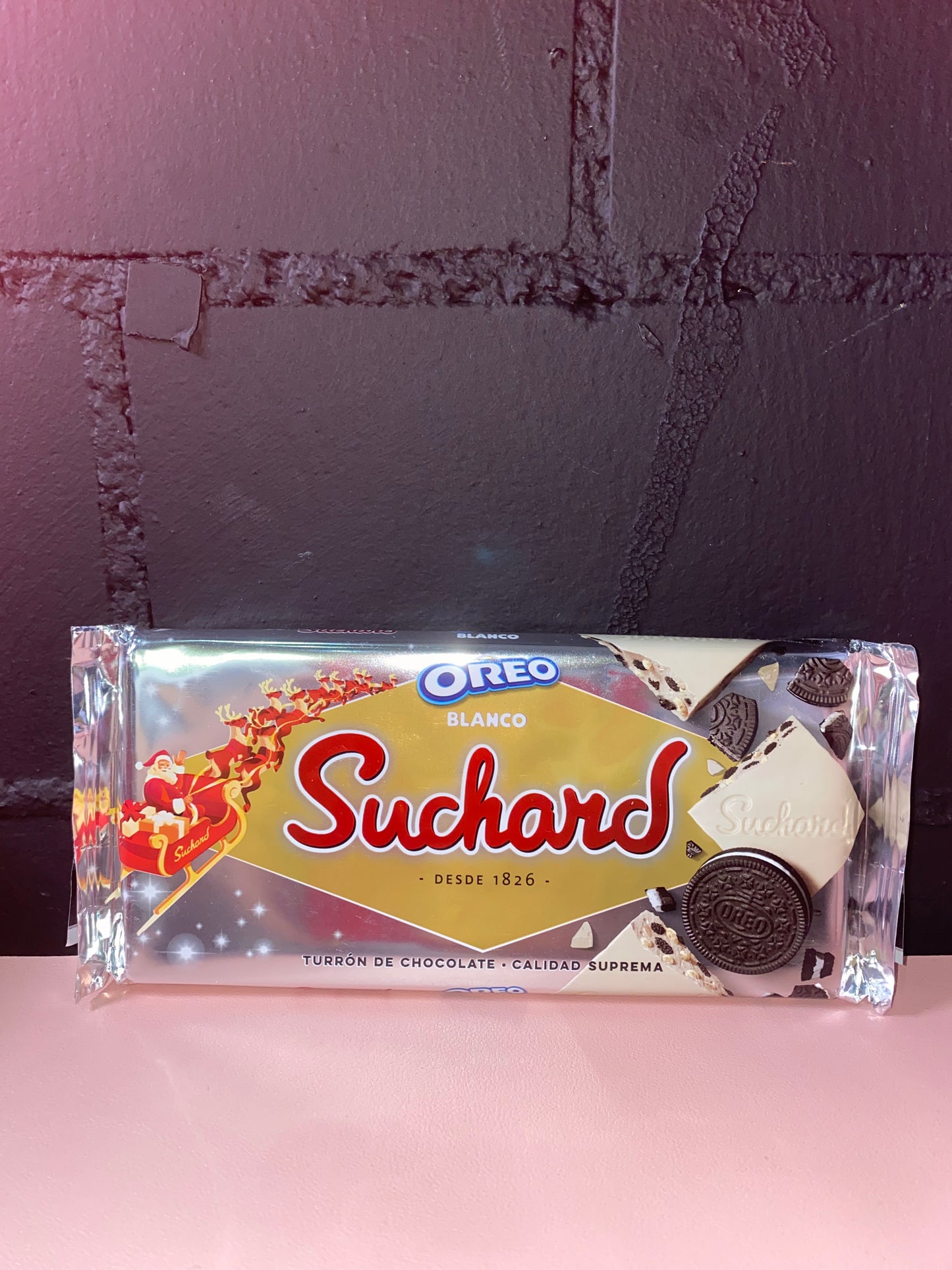 Turron Suchard weiss mit Oreo