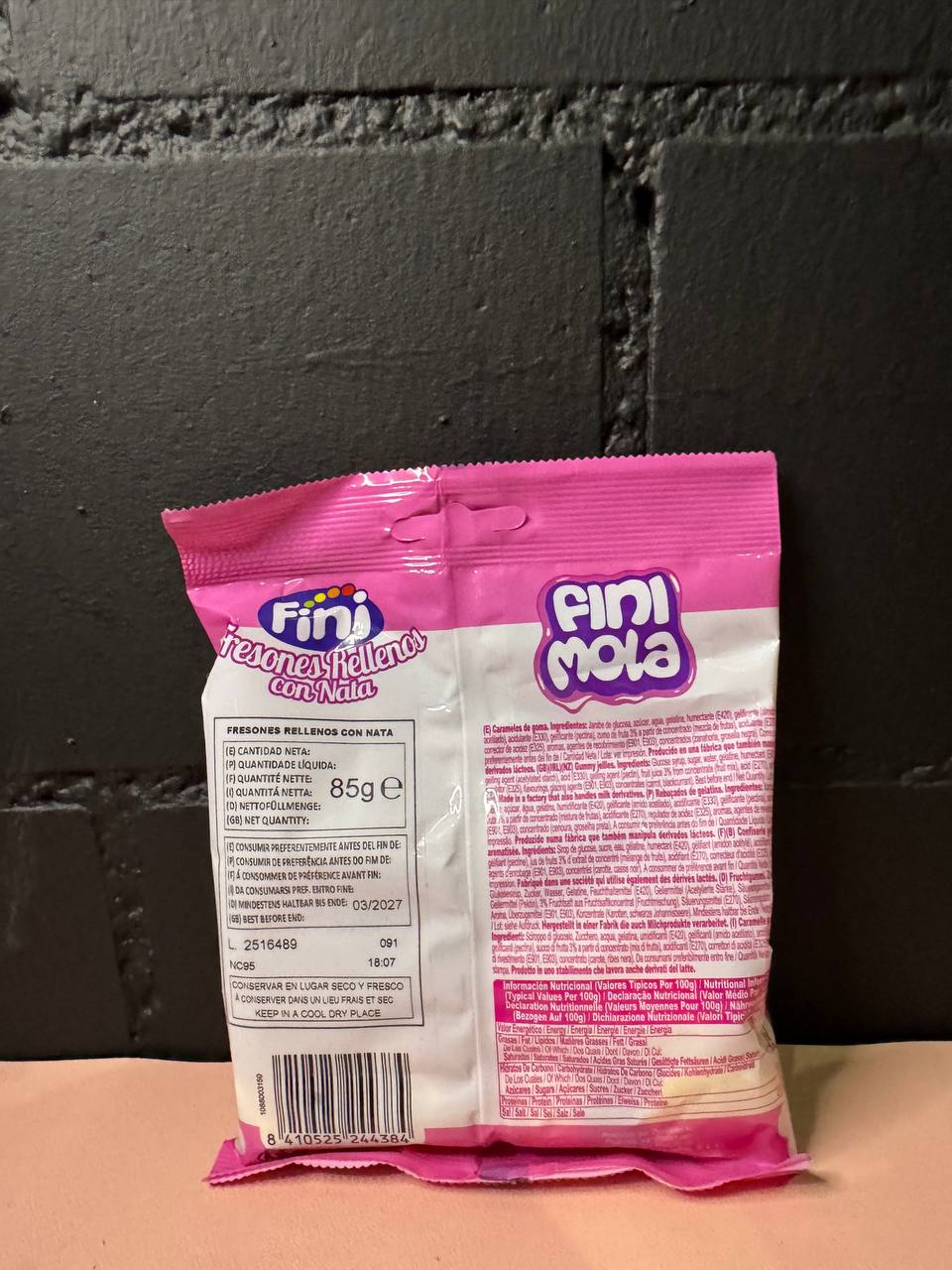 Fini Grosse Erdbeere gefüllt 85g