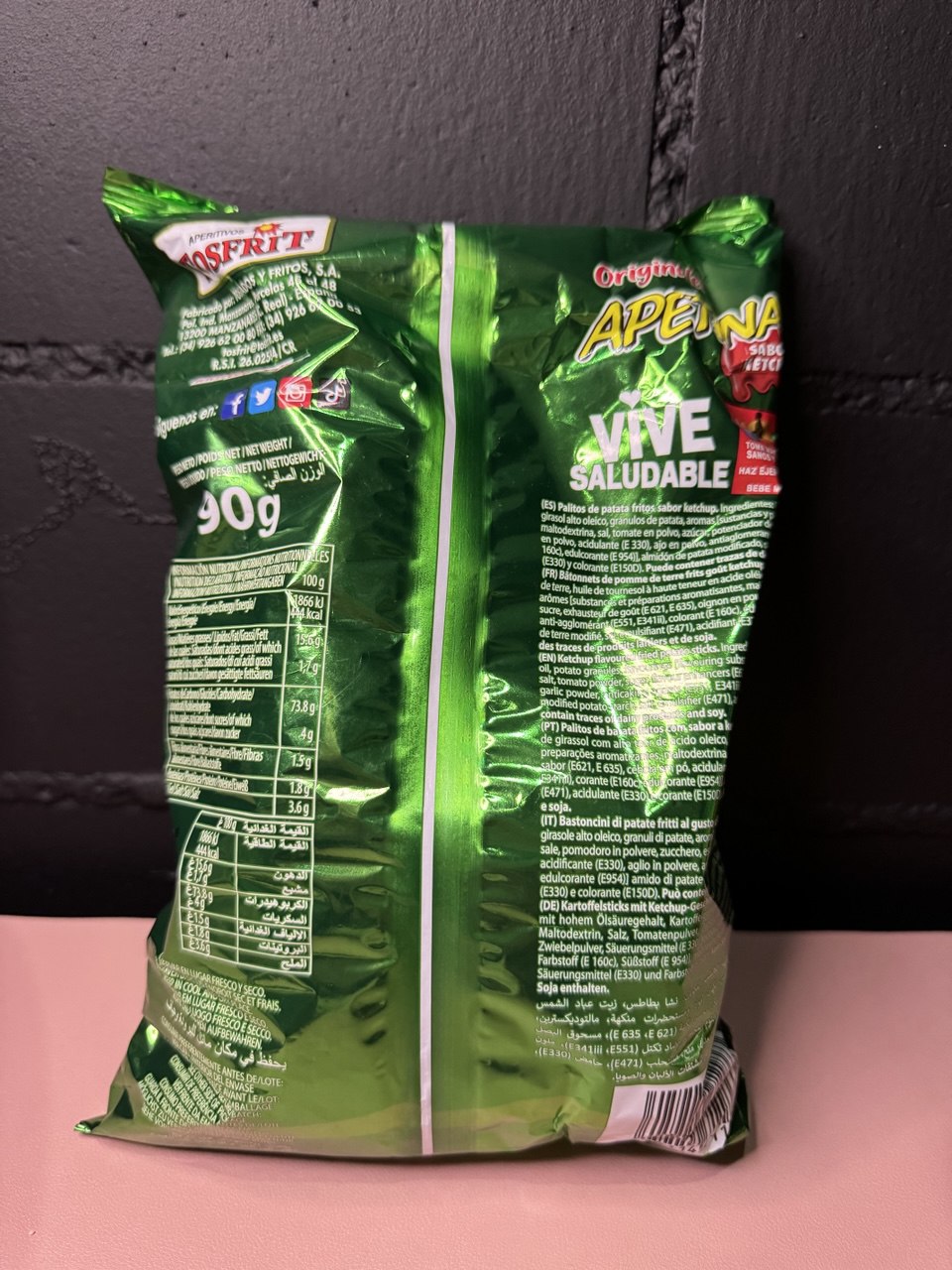 Tostfrit Apetinas Ketchup 90gr