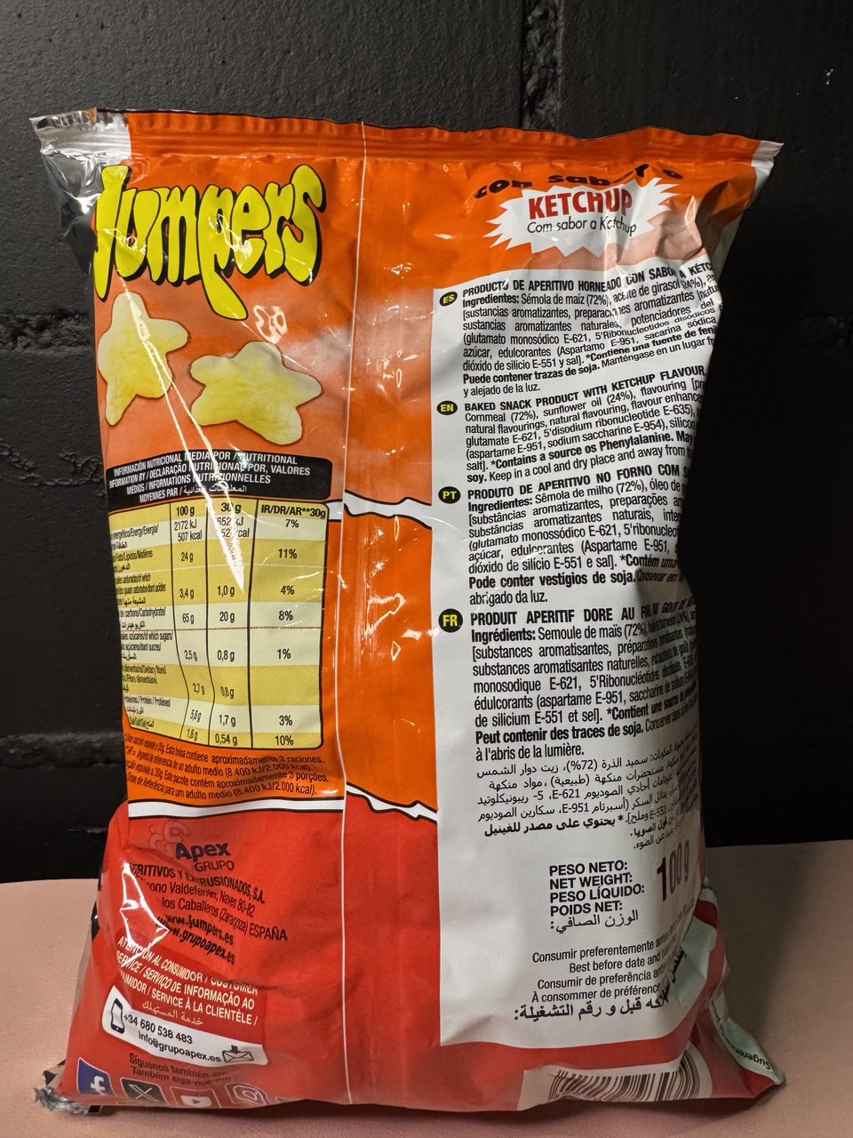 Jumpers Ketchup 100gr