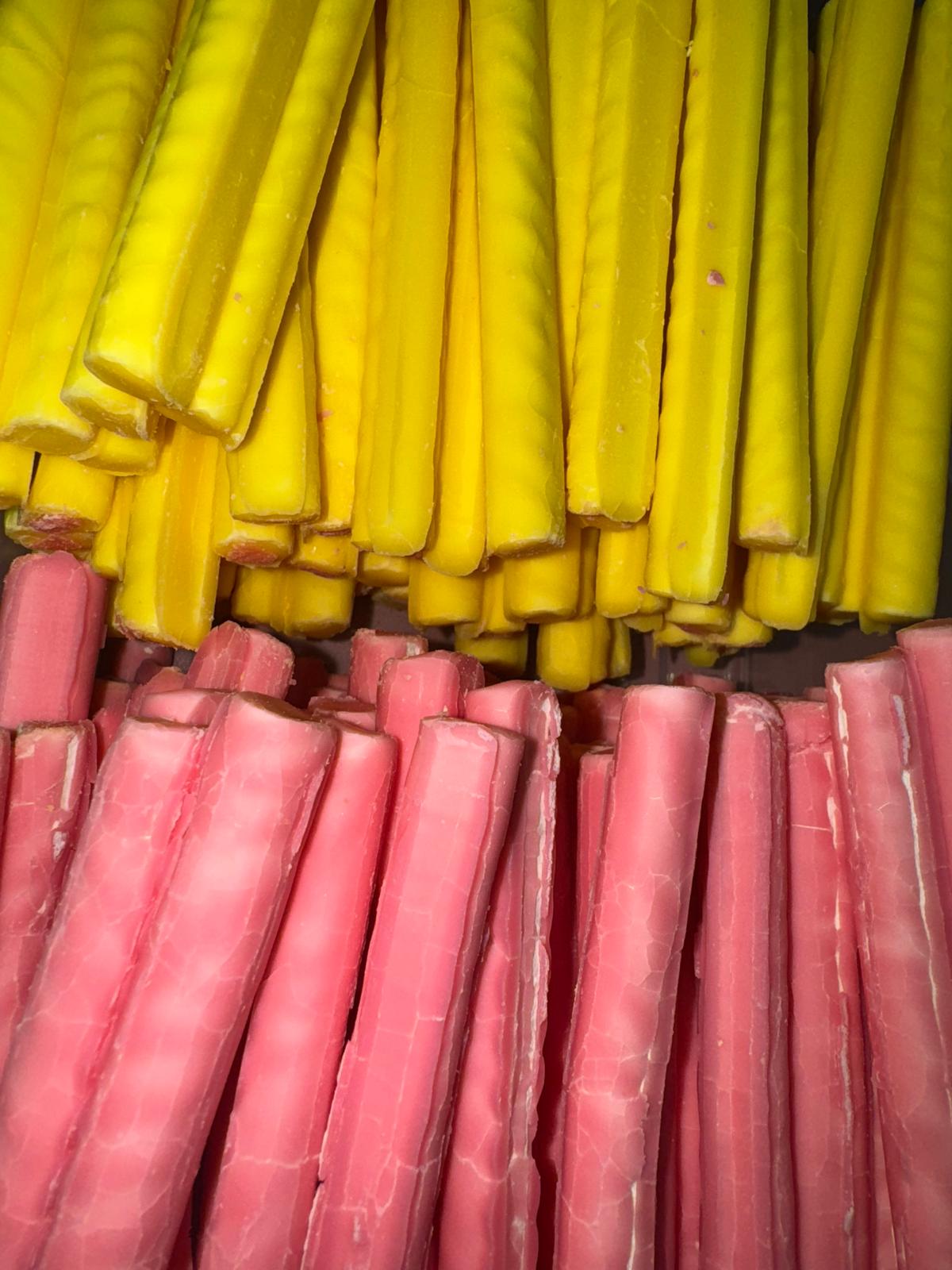 Garrotazos Erdbeere(Pink) und Vanille(Gelbe)(Einheit)