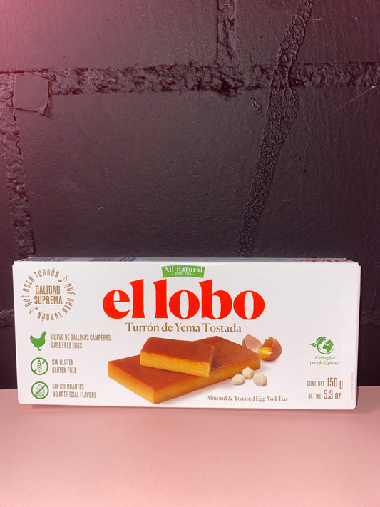 Turron geröstetes Eigelb-Nougat 150g