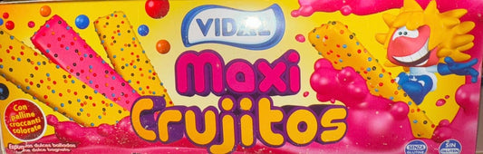 Maxi Crujitos Erdbeere(Pink) und Vanille(gelbe)(Einheit)