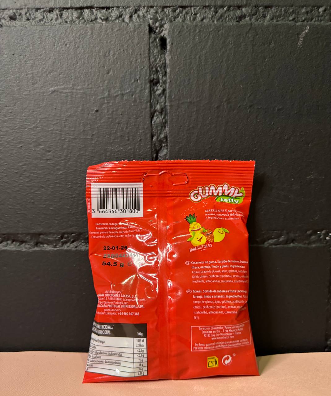 Gummy Jellies Früchte 100g