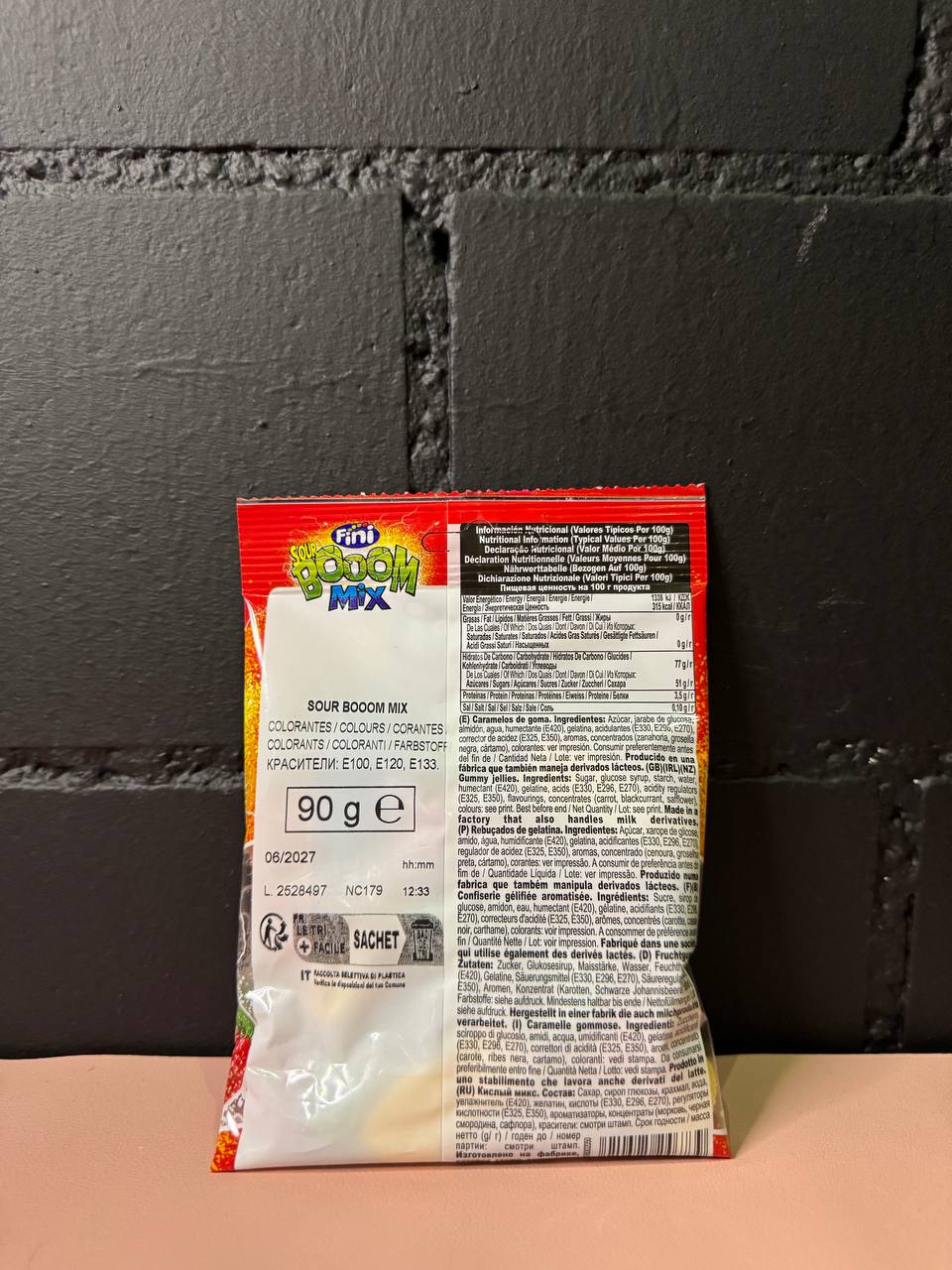 Fini Sour Boom Mix 90g