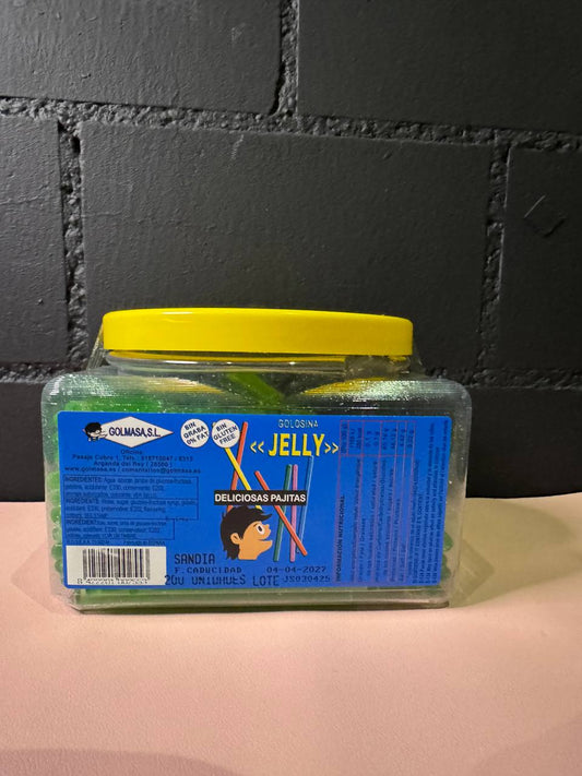 Jelly Strohhalm Wassermelone (Einheit)