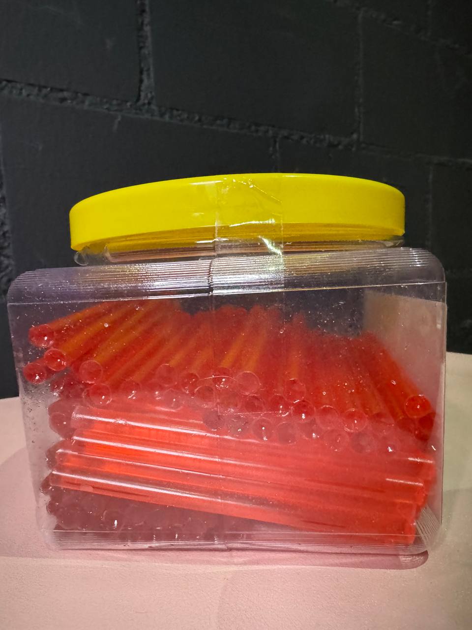 Jelly Strohhalm Erdbeere (Einheit)
