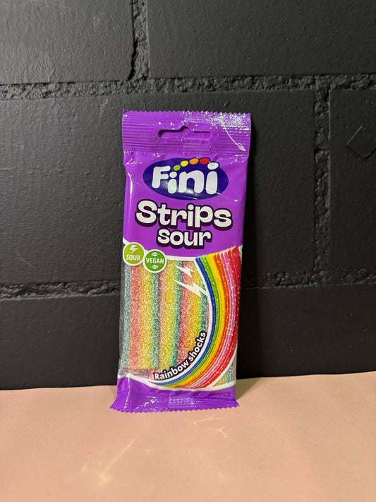 Fini Strips Sour Rainbow 90g